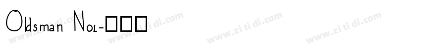 Oldsman No1字体转换